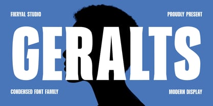 Geralts Font Poster 1