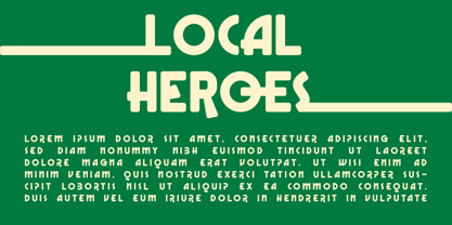 Smiling Zenith Font Poster 3