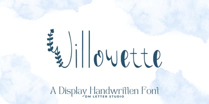 Willowette Font Poster 1