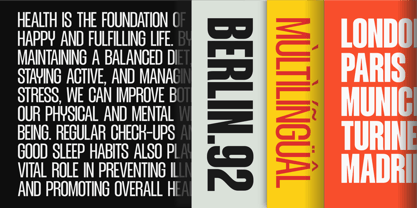 Mavine Font Poster 9