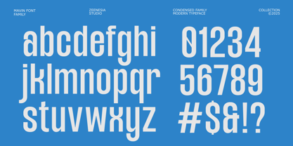 Mavine Font Poster 15