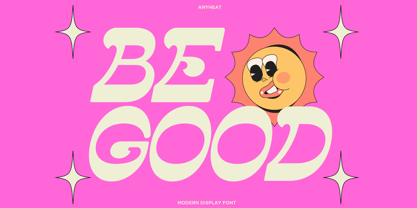 Anyheat Font Poster 9