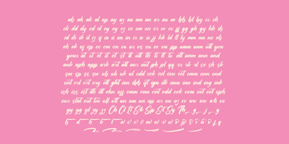 Pinkan Twistera Font Poster 14