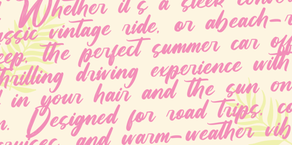 Pinkan Twistera Font Poster 11