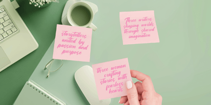 Pinkan Twistera Font Poster 10