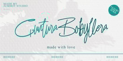 Guntura Bobyllera Font Poster 1