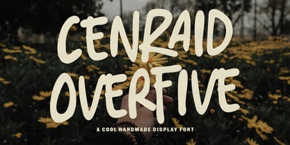 MC Cenraid Overfive Font Poster 1
