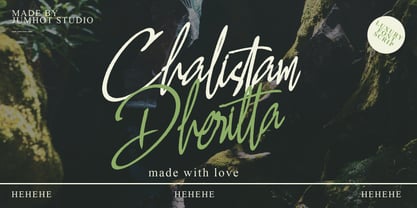 Chalistam Dheritta Font Poster 1