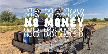 Meltipop Stacked Font Poster 7