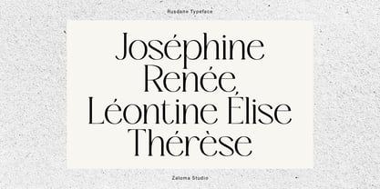 Rusdane Font Poster 5