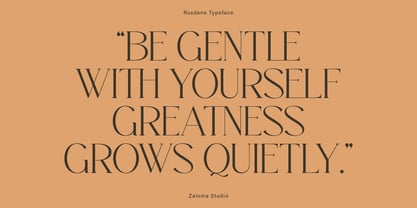 Rusdane Font Poster 10