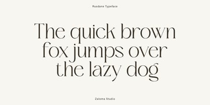 Rusdane Font Poster 11