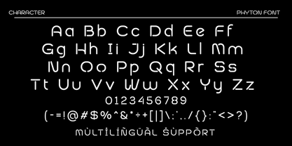 Phyon Font Poster 11