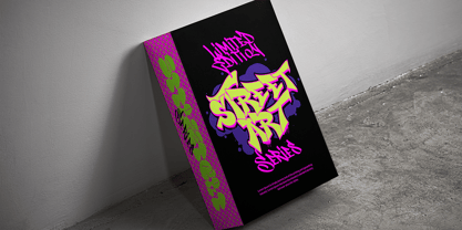 Wild Streets Graffiti Font Poster 6