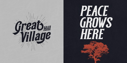 Caghnier Font Poster 3