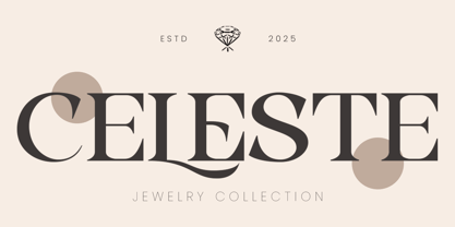 Caluxe Font Poster 5