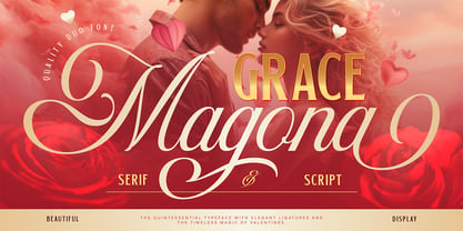 Grace Magona Font Poster 1