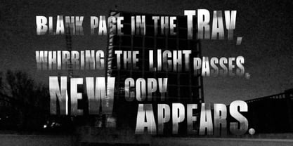 Zerrrox Font Poster 6