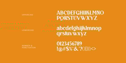 Amberglen Font Poster 6