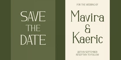 Odrifa Font Poster 5