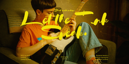 Bastonia Font Poster 10