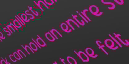 Bright Flow Font Poster 4