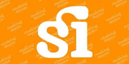 Masking Renta Font Poster 4