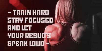 Bombed Sport Font Poster 6