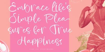 Madrid Joyful Font Poster 3