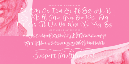 Madrid Joyful Font Poster 8