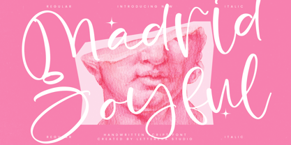 Madrid Joyful Font Poster 1