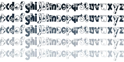 ZP Christmas Cow Font Poster 7