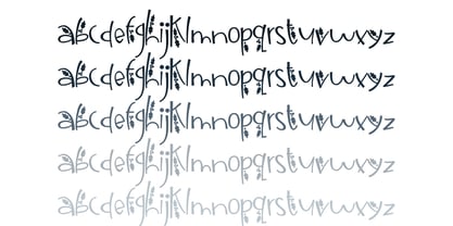 ZP Christmas Cow Font Poster 6