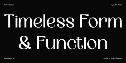 Gerbnio Font Poster 11