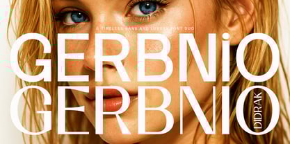 Gerbnio Font Poster 1