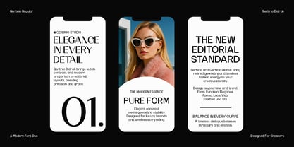 Gerbnio Font Poster 9