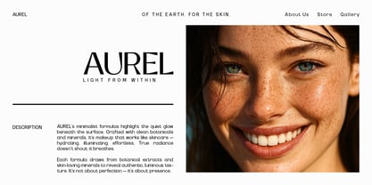 Gerbnio Font Poster 2