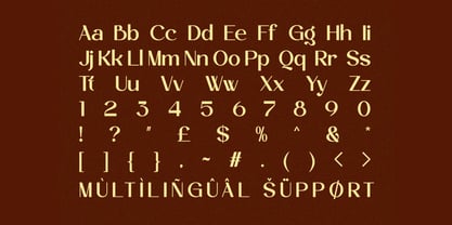 Latruq Font Poster 8