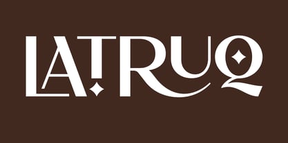 Latruq Font Poster 1
