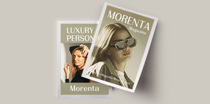 Morenta Font Poster 10