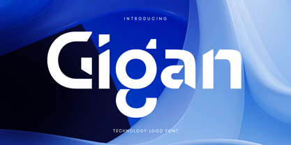 Gigan Font Poster 1
