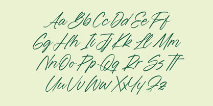 Blynkas Scripte Font Poster 10