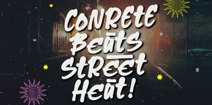 Black Street Urban Font Poster 2
