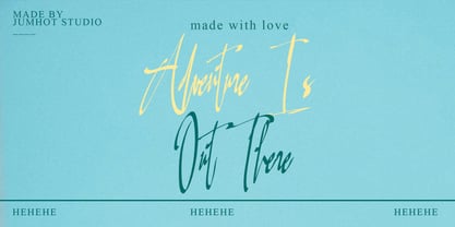 Bulemard Suparti Font Poster 4