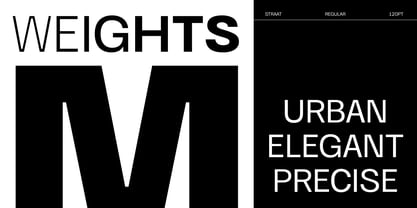 Straat Font Poster 2