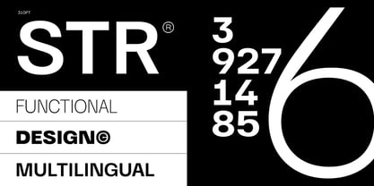 Straat Font Poster 7