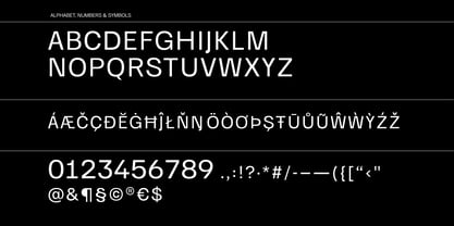 Straat Font Poster 3