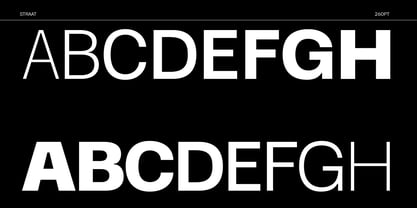 Straat Font Poster 6