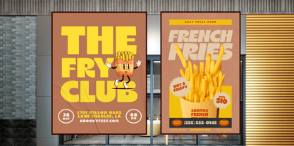 Chunky Sundae Font Poster 5