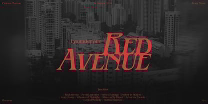 Rocavio Font Poster 14